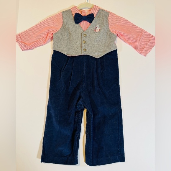 Toddle Tykes Other - Vintage Toddle Tykes Boy One Piece Suit Size 12M